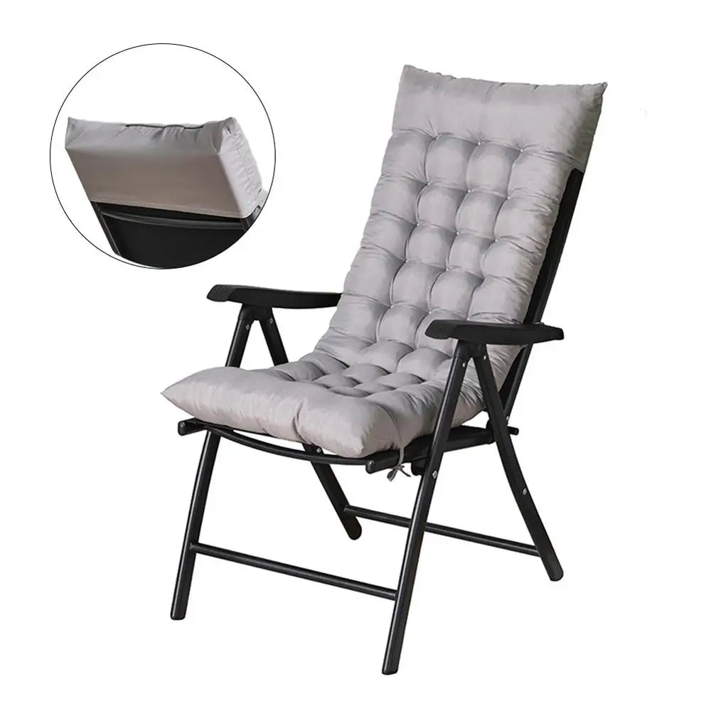 Anti-Slip Pearl Cotton Rocking Chair Recliner w/Cushion /Colors-Gray/Khaki Brown/Multicolor/