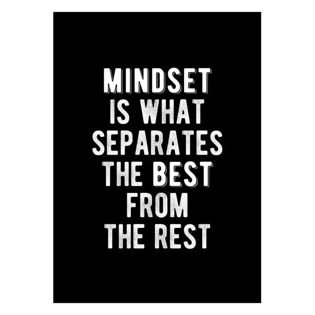 Unframed Modern Rectangle Canvas Black-White Letters Inspirational Quote Prints/Many Sizes