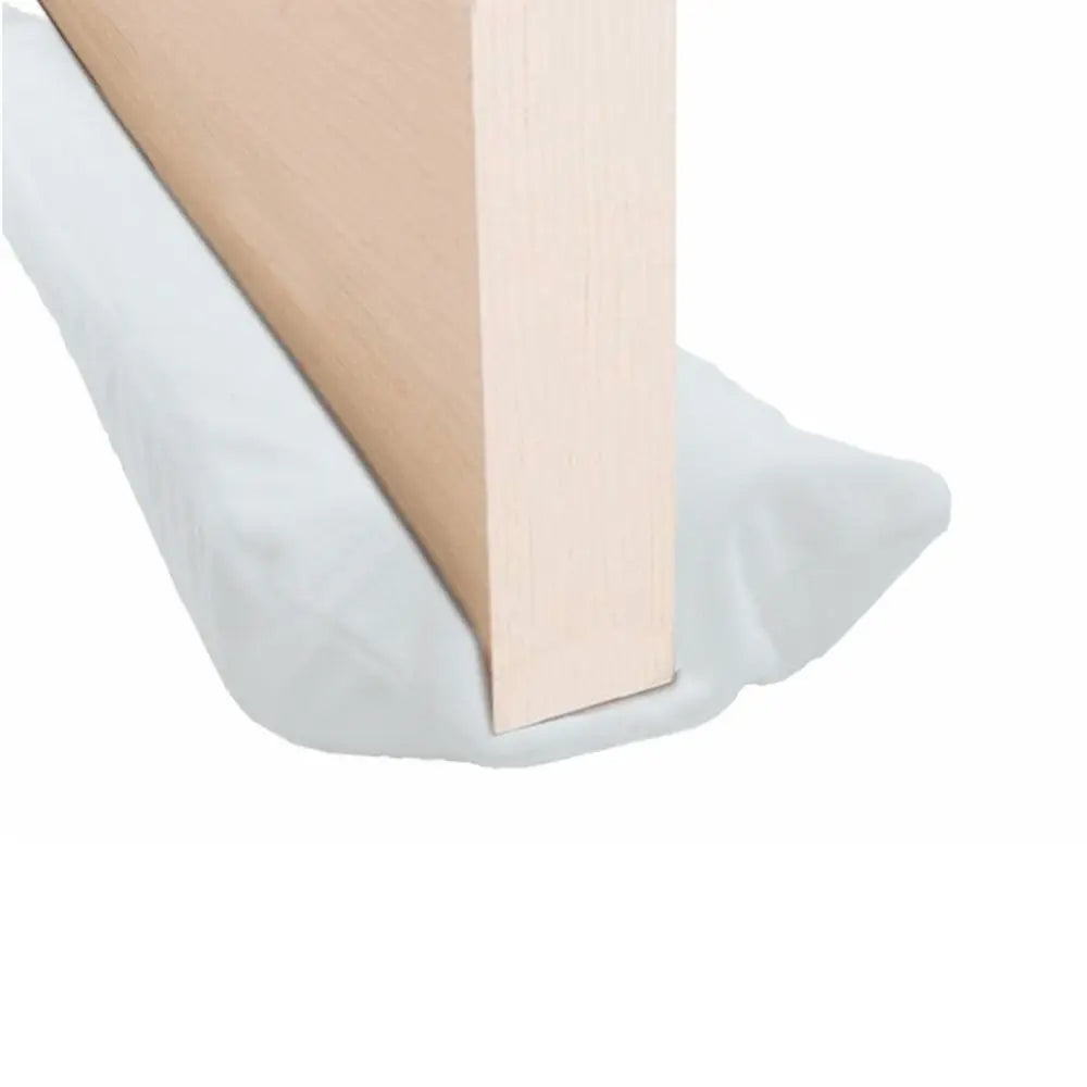 Flannel Velvet-Round Foam Cloth Under Door Draft Stoppers/Removable-Washable Cover/Cuttable Foam/Colors-Gray/Black/Brown