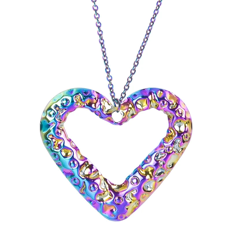 Adult's Multicolor Stainless Steel Imitation Necklaces