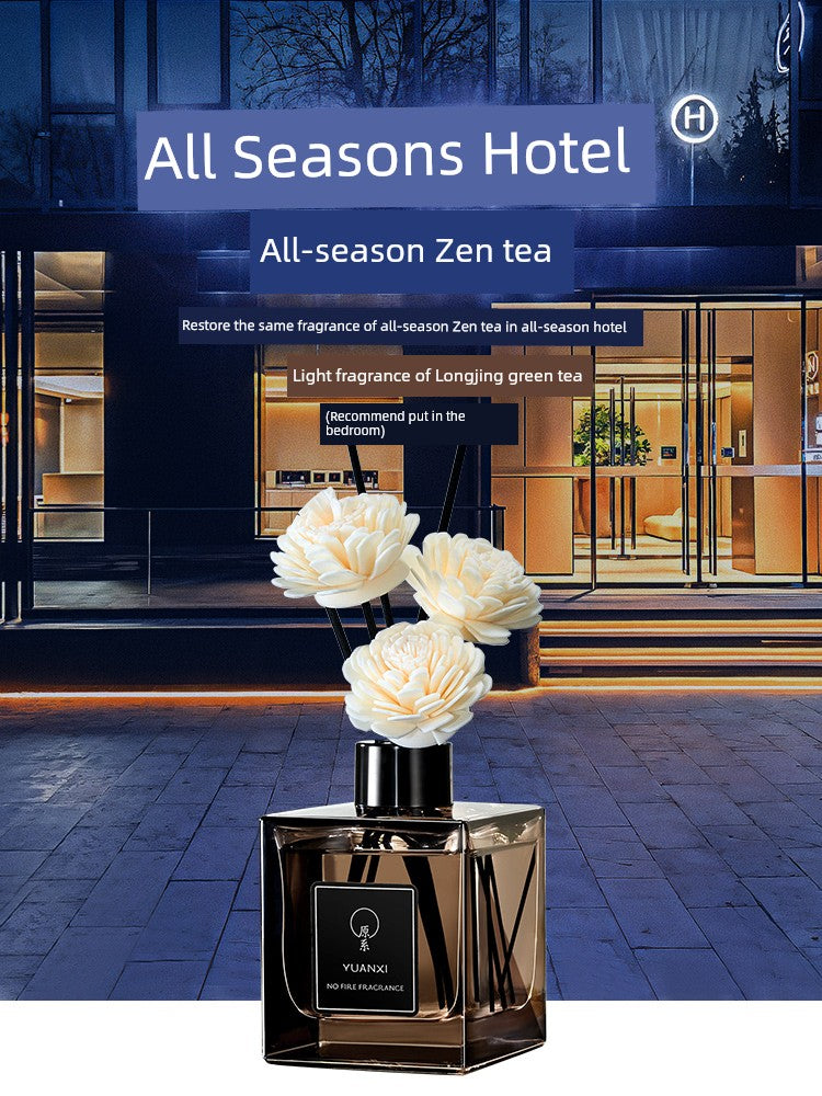 Black Square Shangri-La Hotel Home Natural Fragrance Long-Lasting Enhancement Aromatherapy Gucci-Bulgari-Armani Perfume Diffusers Bottles