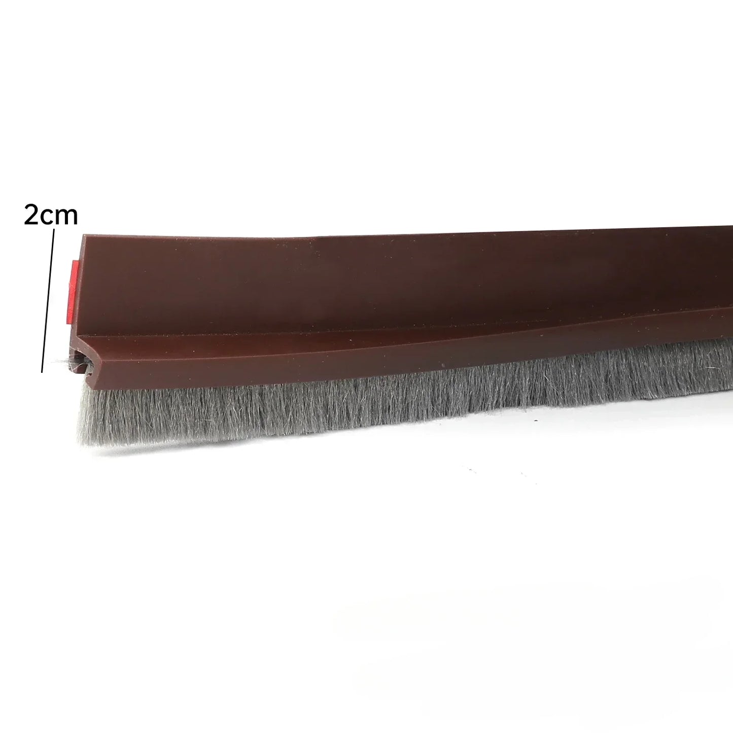 5/3/1M Door Bottom Brush Seal Strip with Brush Dust Prevent Rubber Blocker Insect Proof Reduce Noise Self Adhesive Seal Strips