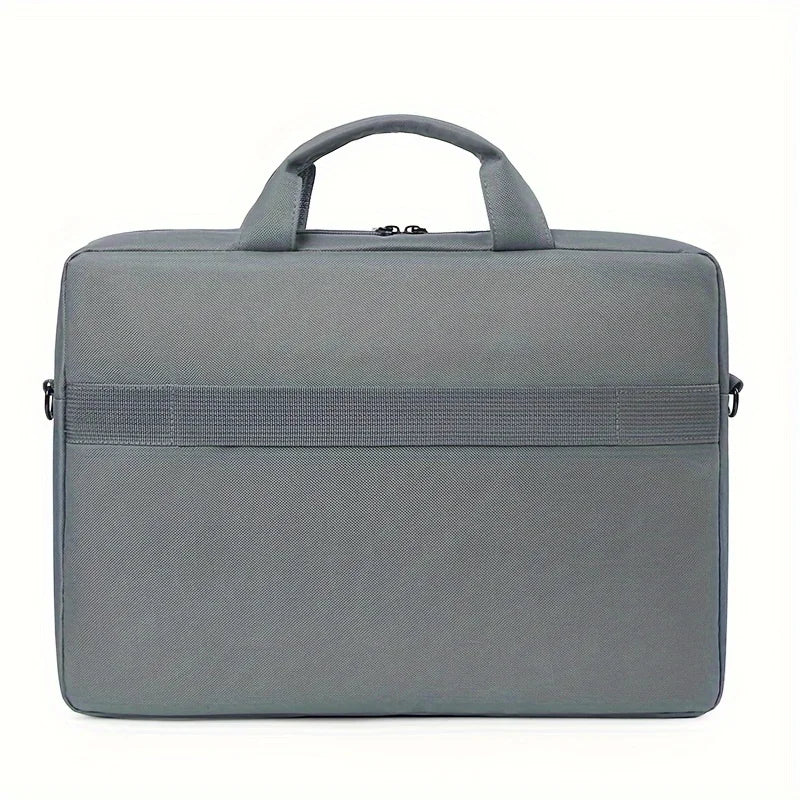 Unisex Portable Nylon Polyester Crossbody Shoulder Straps/Handles Zipper Laptop Briefcase Bags/Colors-Black/Green/Blue/Red/Gray