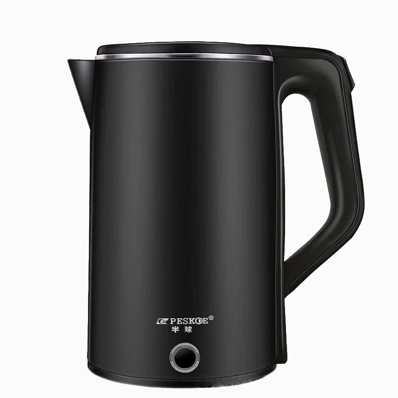 High Power Stainless Steel Thermal Insulation Electric Hot Water Kettles/AC-Powered/Colors-White/Green/Black/Silver
