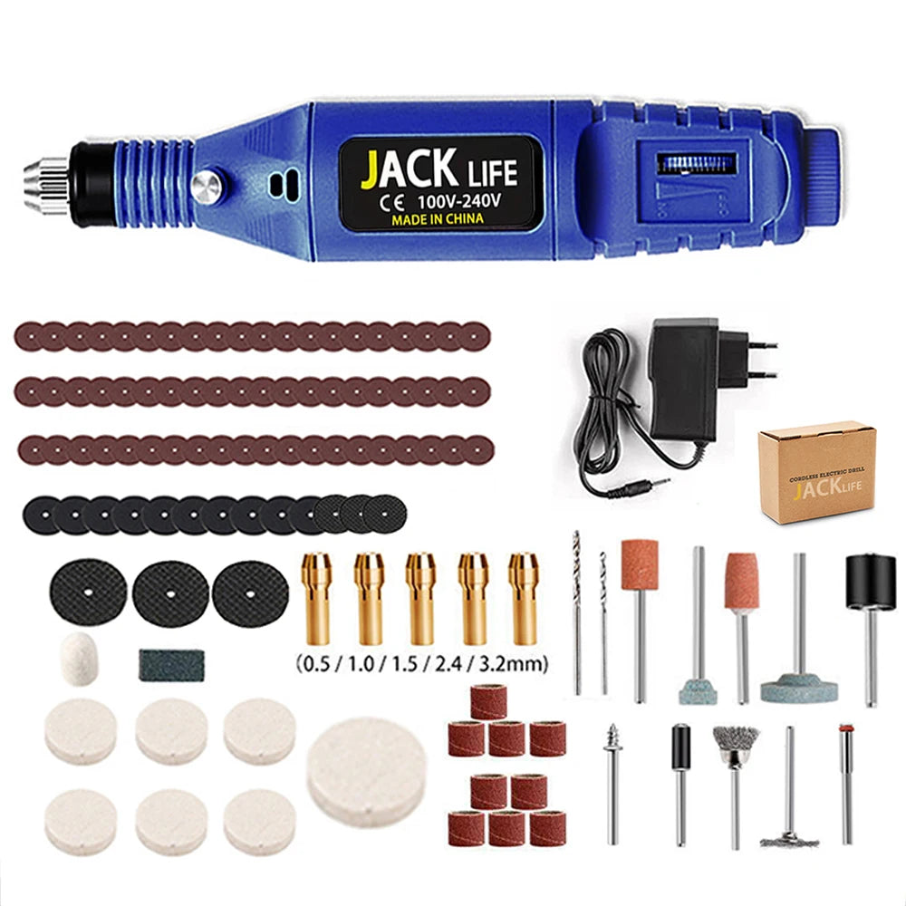 12V Mini Drill Electric Carving Pen Variable Speed Drill Rotary Tools Kit Engraver Pen for Grinding Polishing,