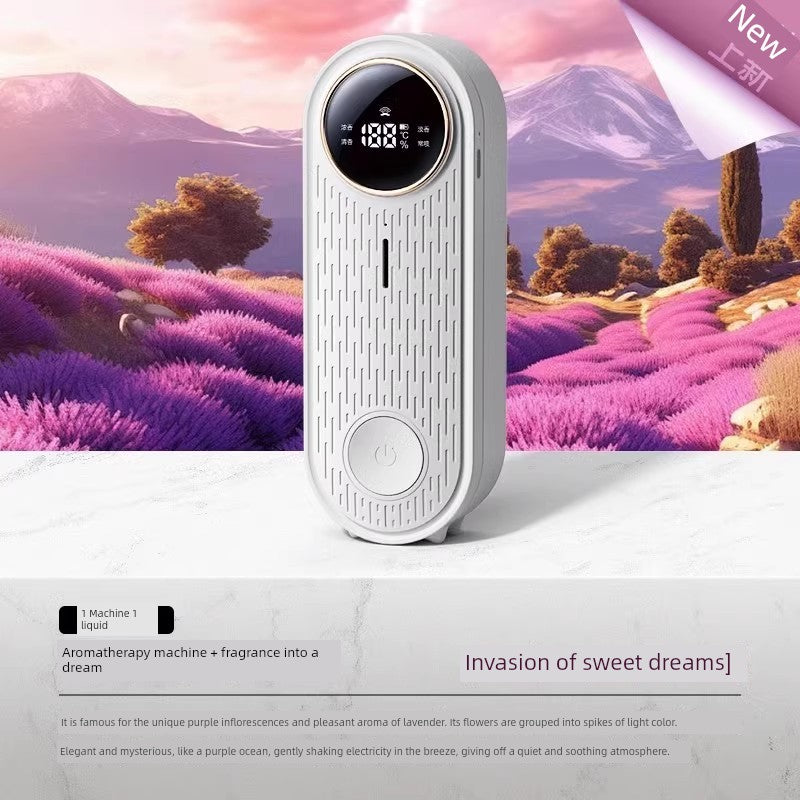 MIJIA 6 Different Plant Extracts Fragrances Fruit-Flowers-Spices Automatic Timing Long-Lasting Small Air Fresheners Aroma Diffusers/Colors-White/Purple/Clear/Gold/Geometric/Multicolor