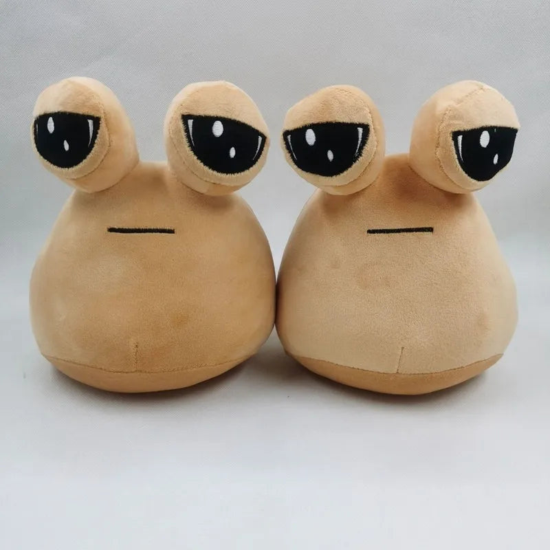 YUZHINUO All Ages Cute Beige Soft Plush Kawaii My Pet Alien Animal Pou Polyester Fabric Stuffed Animal Toys