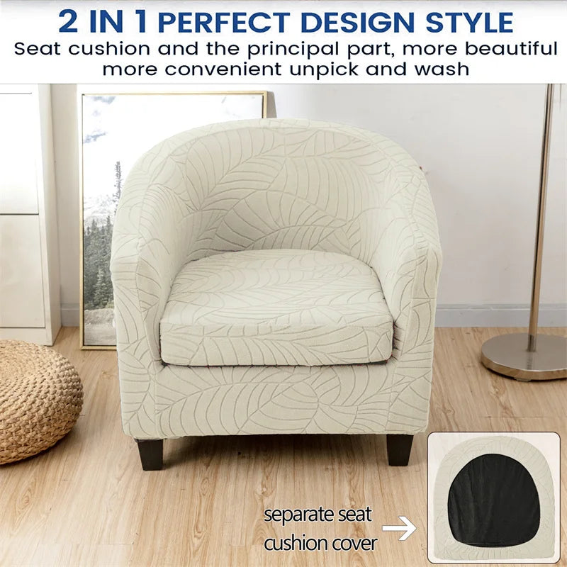 English Roll Armchair Slipcovers/Colors-Beige/Gray/Black/Green