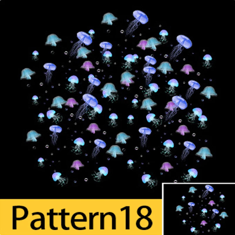 Waterproof Outdoor Custom Goldfish Cloud Pattern Dynamic Fish Light Dynamic Creative Projection Light