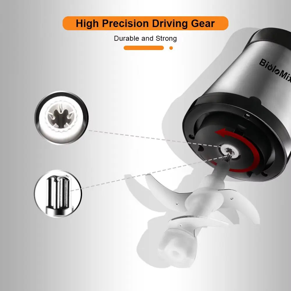 Multifunctional Kitchen 2 Speed Stainless Steel Electric Meat Chopper Grinders/ 250W/Colors-Silver/White