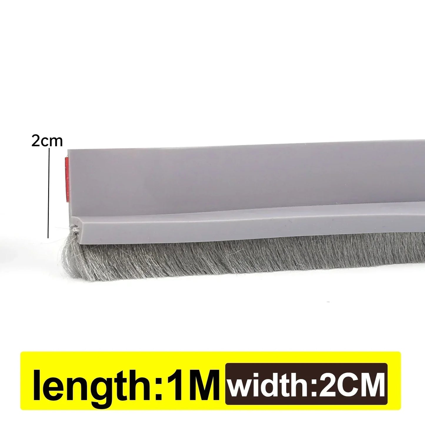 TPE Thermoplastic Elastomer Sound-Wind-Dust-Bug Proof Under Door Sweeps/Non-Self Adhesive/Colors-Brown/Gray/Black