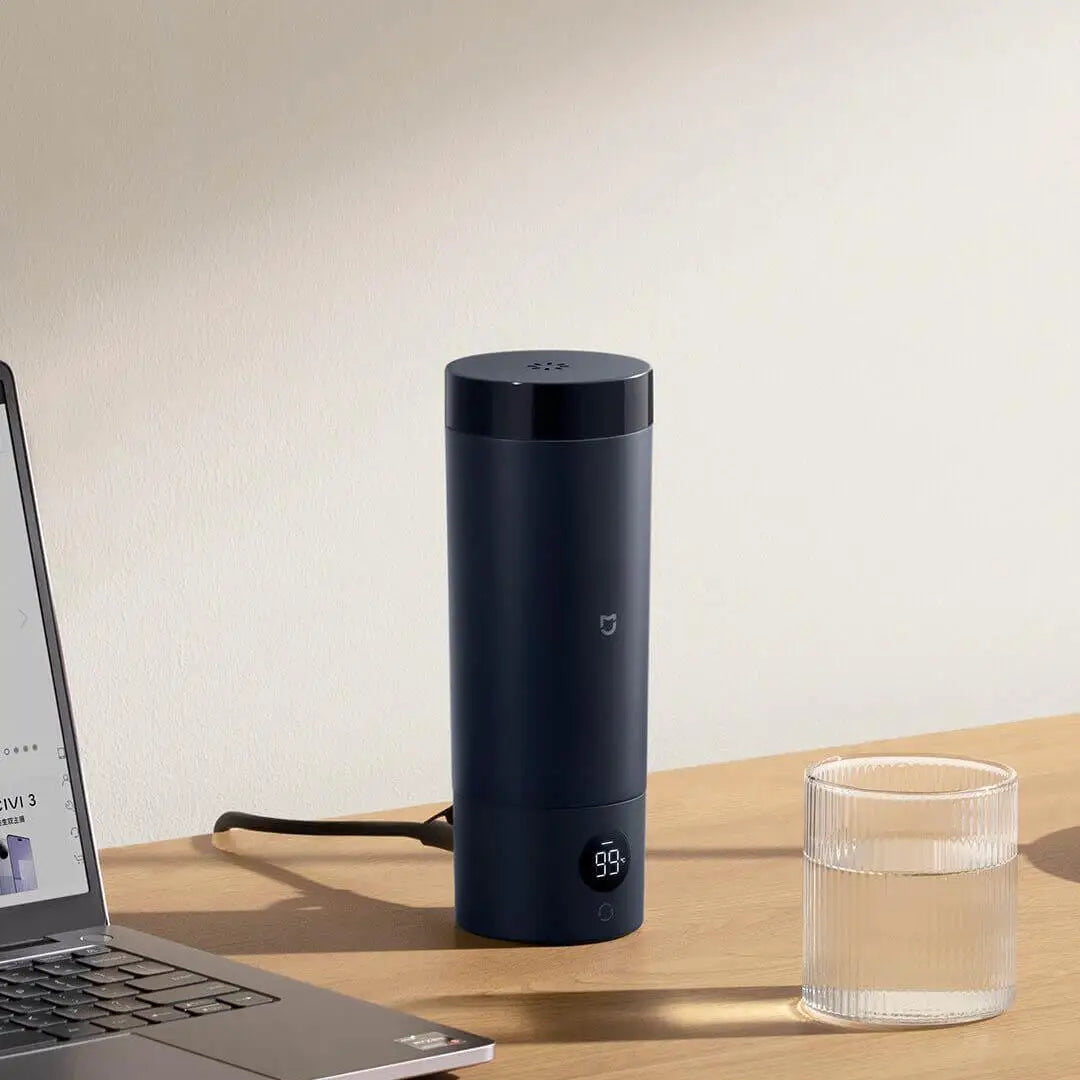 XIAOMI Mijia Stainless Steel Insulated 2 Cup Thermos Portable Fast Electric Kettles/AC-Powered/Colors-White/Black