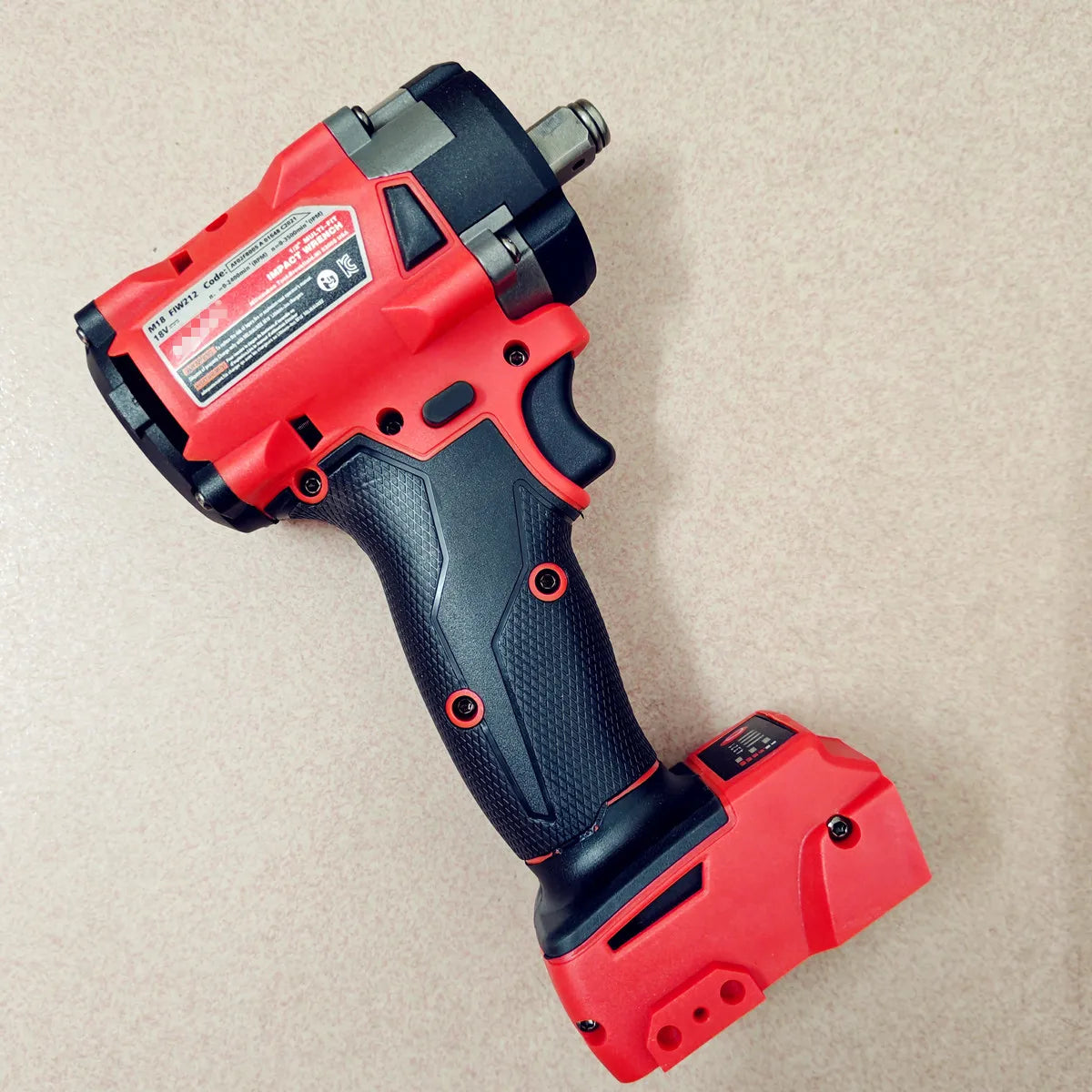 Brushless Impac Wrench 4 Gears Cordless Driver 500N.m Car Repair Electric Screwdriver 1/2" Power Tools For Milwaukee 18V Battery