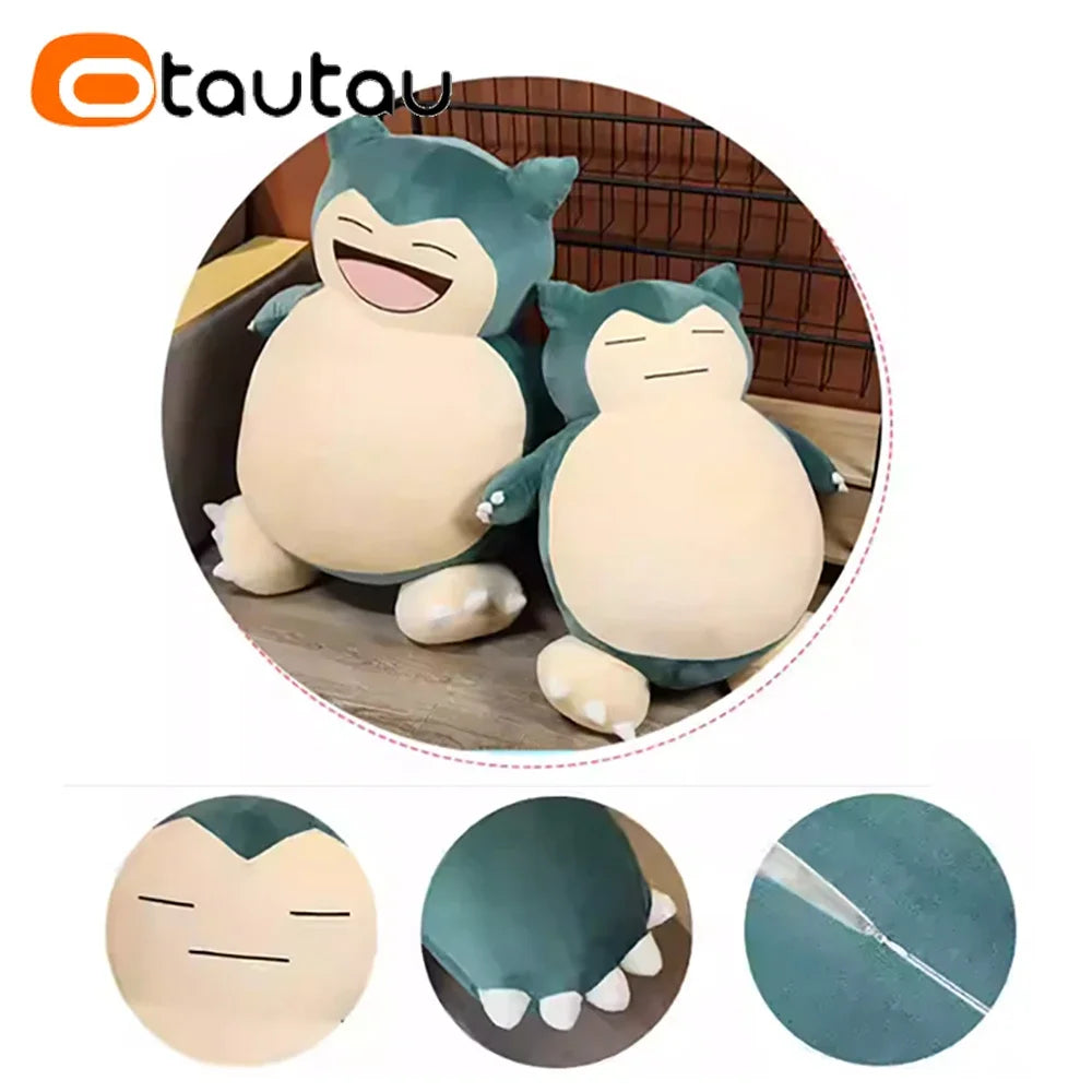 OTAUTAU Home Decor Accents 4.5 Foot Giant Green-Beige Cute Anime Cartoon Cat Shaped Bean Bag Pouf Waterproof Empty Without Filling Covers/ Without Filling/Choose Memory Foam Filler/Choose Cotton Filler/Colors-Green/Blue/Beige