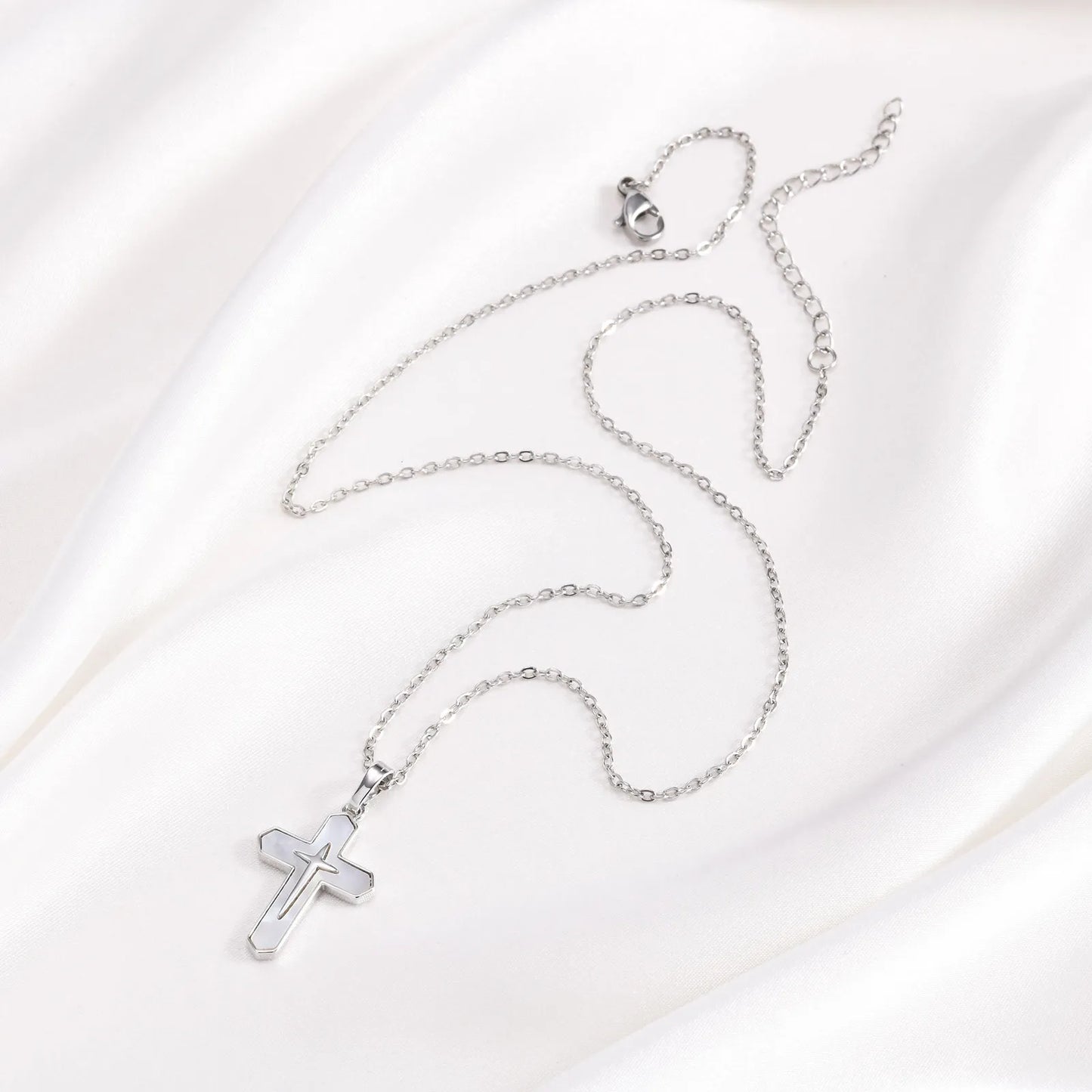 14k Gold Plated Cross Necklace for Women, Cruz Pendant Faith Religious Christian Jewerly Chain 16inch To 24inch