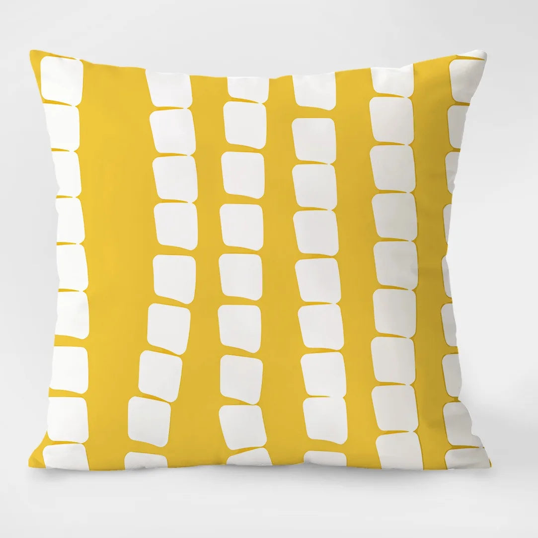100% Polyester Simple Geometric Print Pillowcases