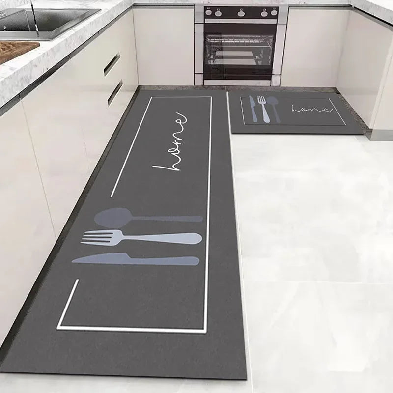 Kitchen Long-Small Rectangle Indoor Modern Hand-Machine Washable Anti-Slip Waterproof Polyester Rugs/Colors-Blue/Gray/ Multicolor/ Black/Green/White/Geometric/Dots