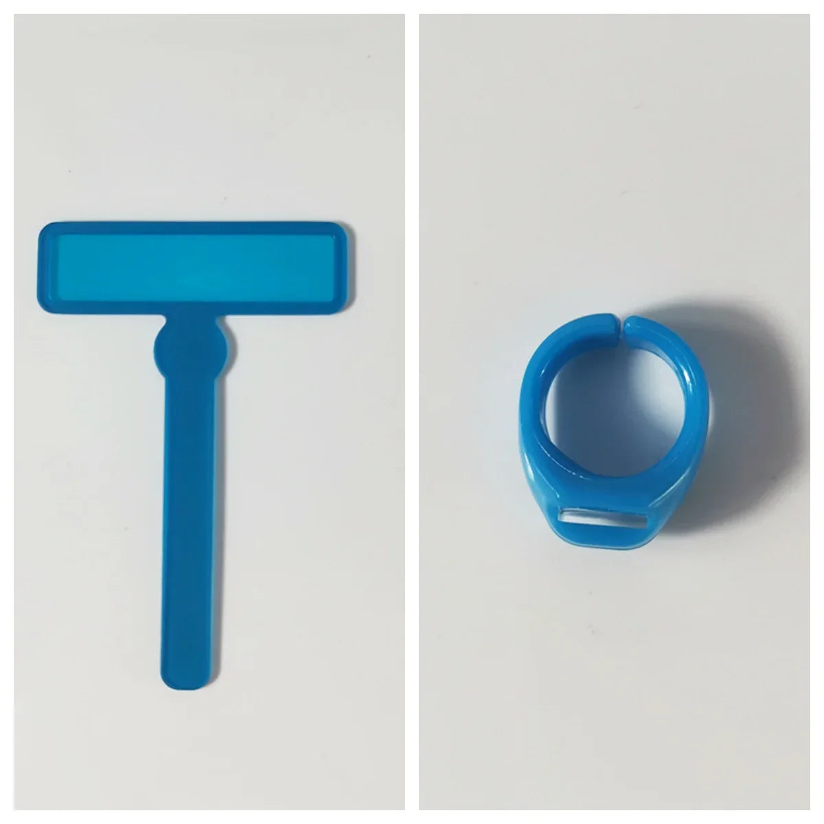 1Pc Fluorescent Bookmark Transparent Guide Reading Ring for Dyslexic Kids w/ ADHD Book Word Finger Focusing Read Tools
