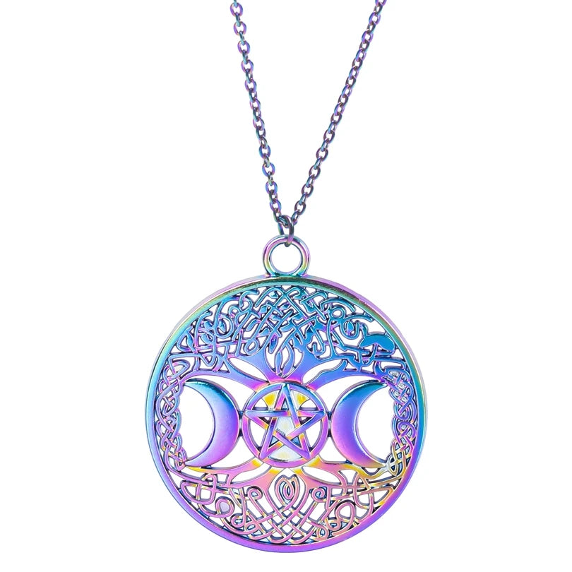 Adult's Multicolor Stainless Steel Imitation Necklaces