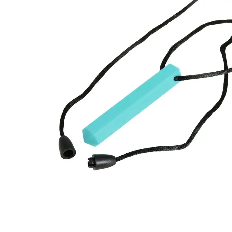 Baby Silicone Teether Necklaces/Ages: 1-2 Years Old/Colors-Yellow/Black/Red/Multicolor/Blue/Green/Pink