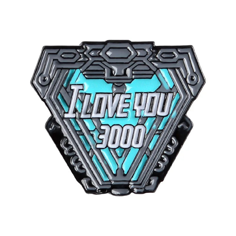 POTDEMIEL Marvel US TV-Movies Series Enamel Multicolor Cartoon Anime LOVERS Metal Alloy Imitation Brooches-Lapel Pins/Colors-Red/Yellow/Orange/Purple/Gold/White/Multicolor/Geometric/Animals