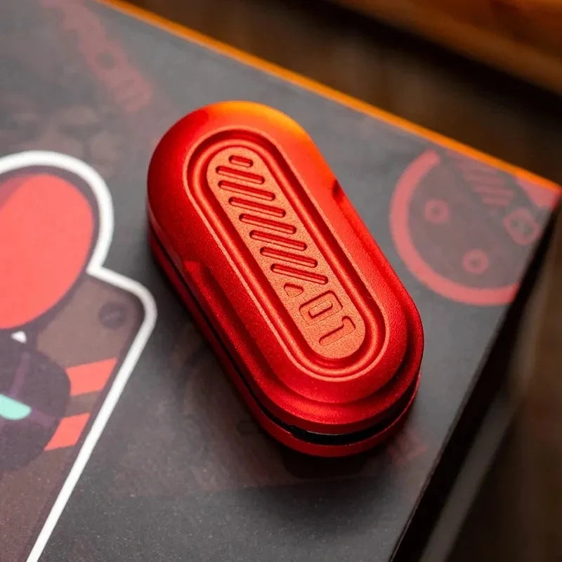 Metal Mini Pod Fidget Haptic Slider Magnetic EDC Fidget Toys/Ages: 14-18+Years Old/Colors-Pink/Red/Green/Blue