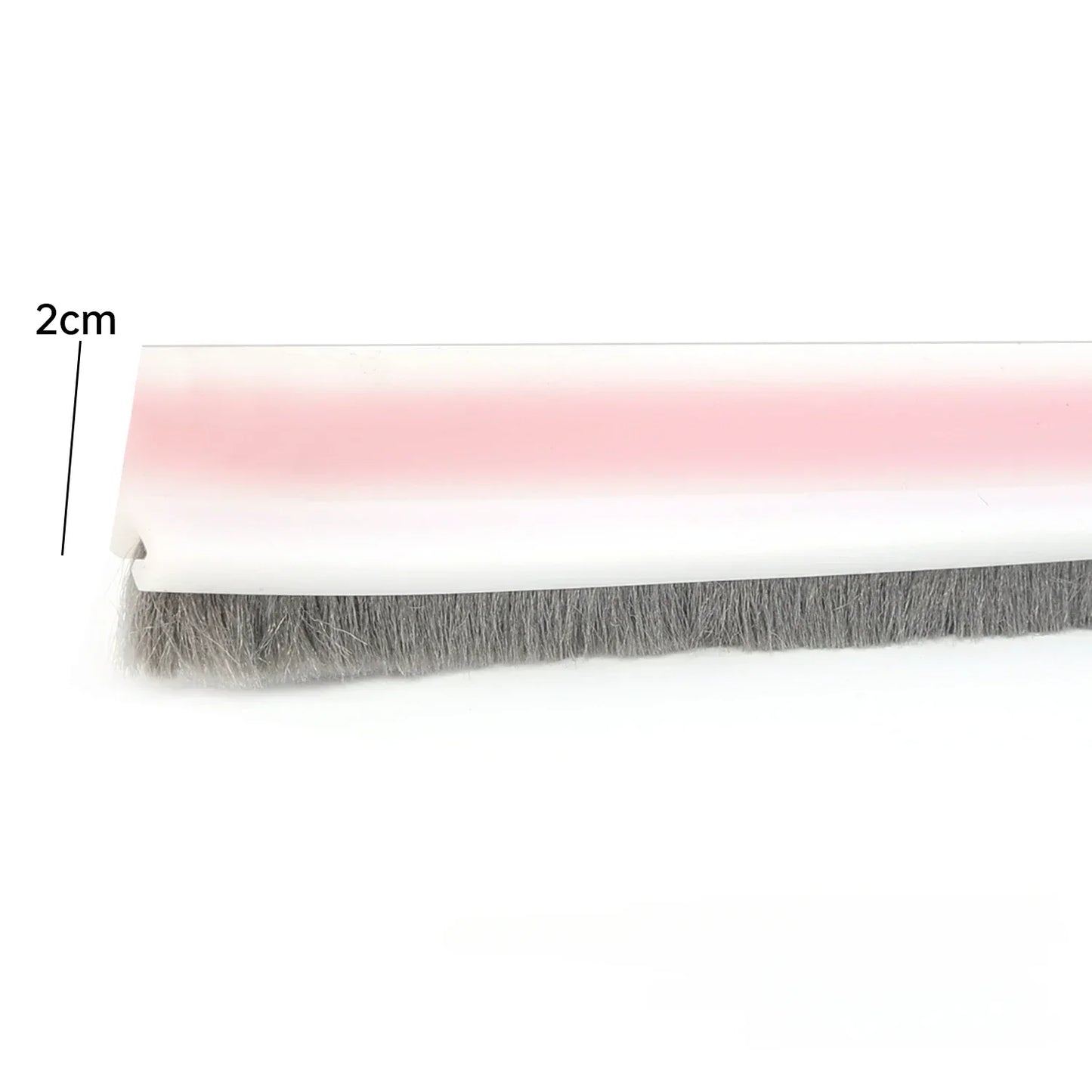 5/3/1M Door Bottom Brush Seal Strip with Brush Dust Prevent Rubber Blocker Insect Proof Reduce Noise Self Adhesive Seal Strips