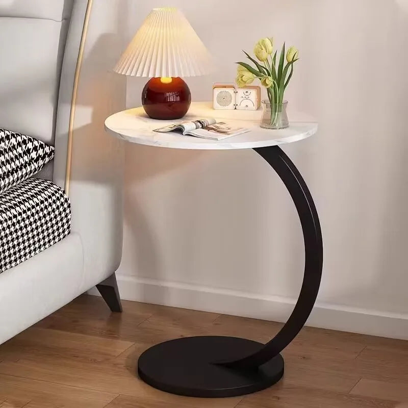 Wood Oval Small Side Table/ 13 Different Color Styles
