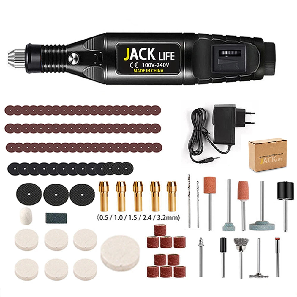 12V Mini Drill Electric Carving Pen Variable Speed Drill Rotary Tools Kit Engraver Pen for Grinding Polishing,