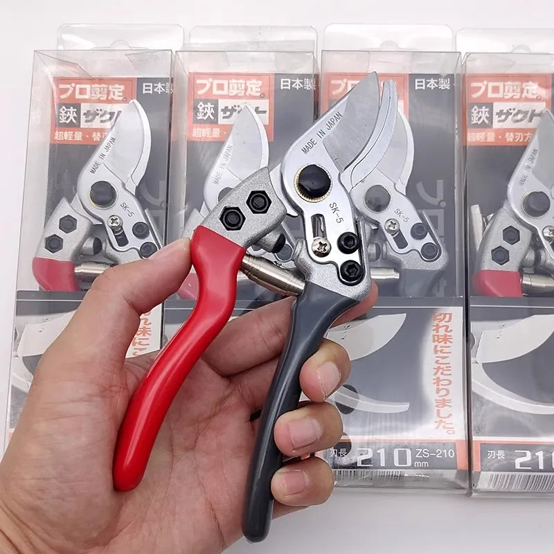 Japan Original Imported New Sk5 Strong Gardening Pruning Shears Labor-Saving Models Flower Branch Scissors