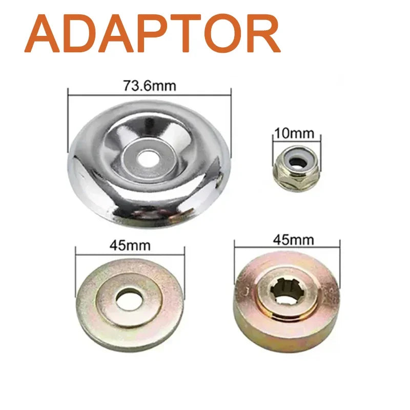 Outdoor Red Plastic Round Head Plates Black-Silver Metal Weed-Grass Trimmer Blades Accessories/Colors-Red/Black/Silver/Multicolor