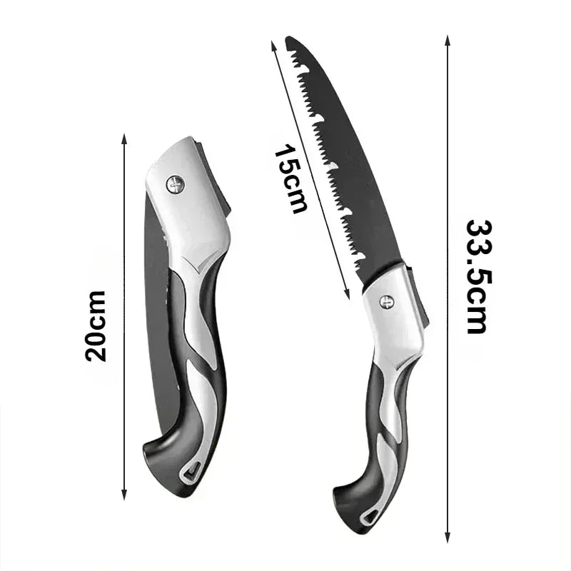 Folding Hand Saw Multifunctional Outdoor Logging Woodworking Folding Portable Garden Camping Pruning Saw Hand Tools