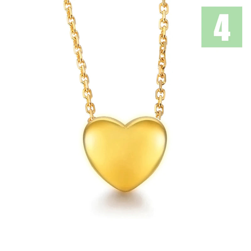 TrustDavis Girls Real 925 Sterling Silver Necklace Butterfly Heart Pendant Birthday Gift for Women Daughter Jewelry DS4036