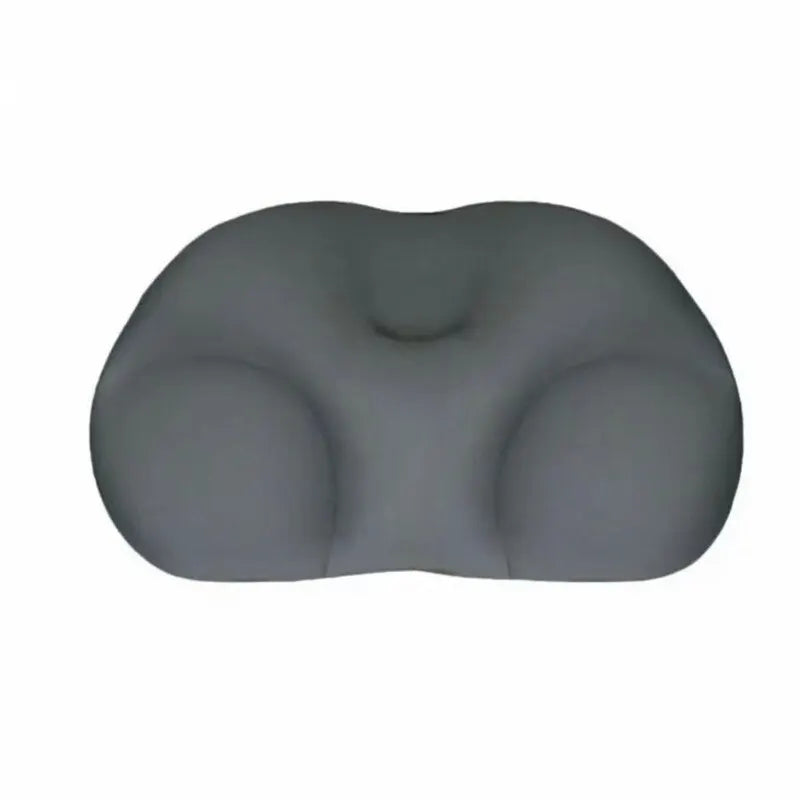 Comfortable 100% Curved Wave Shape Memory Foam Lightweight Portable Soft Cloud Polyester Adapts To Your Body Shape Pillows/Colors-White/Dark Gray/Light Grays