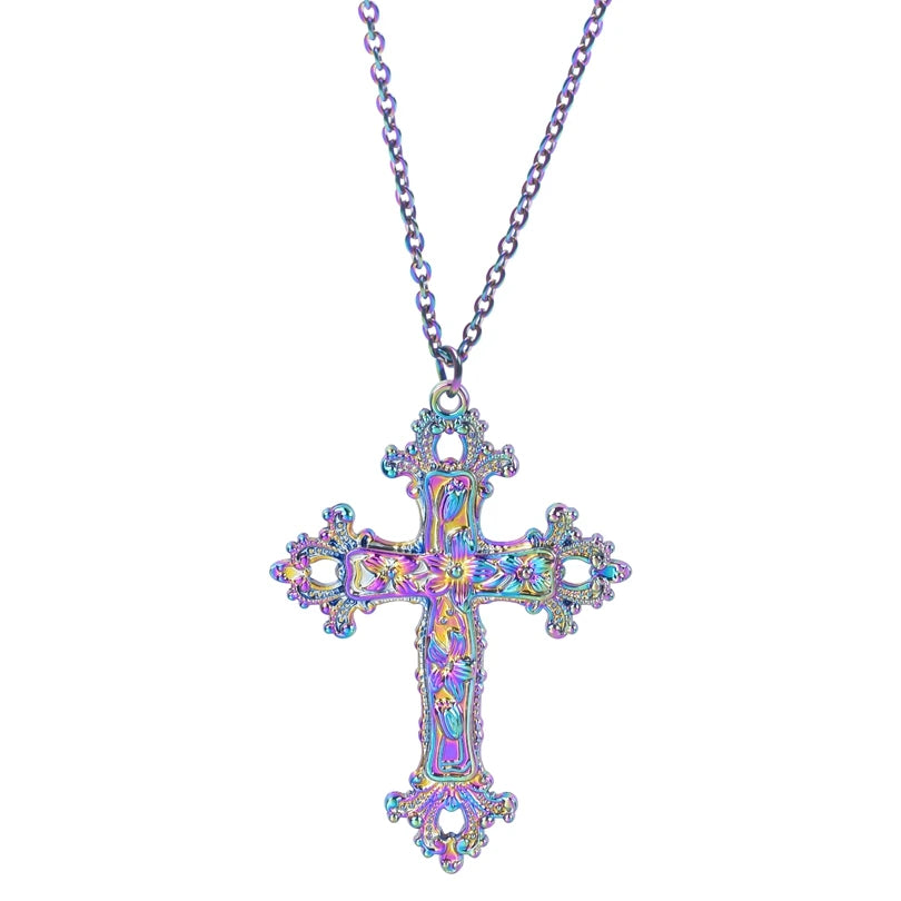 Adult's Multicolor Stainless Steel Imitation Necklaces