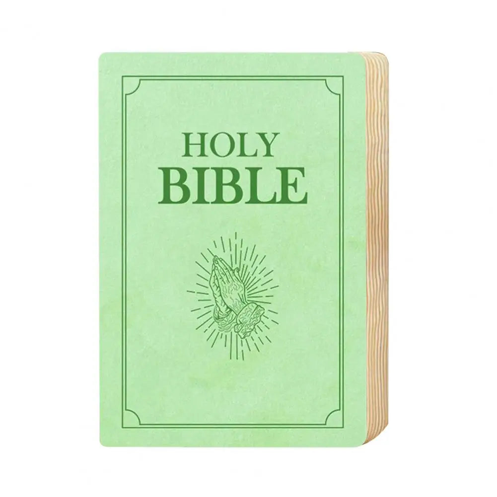 Realistic Bible Shaped Soft Non-Fading Cotton Polyester Wear-Resistant Throw Pillows/Colors-Purple/Khaki/Blue/Brick Red/Light Green