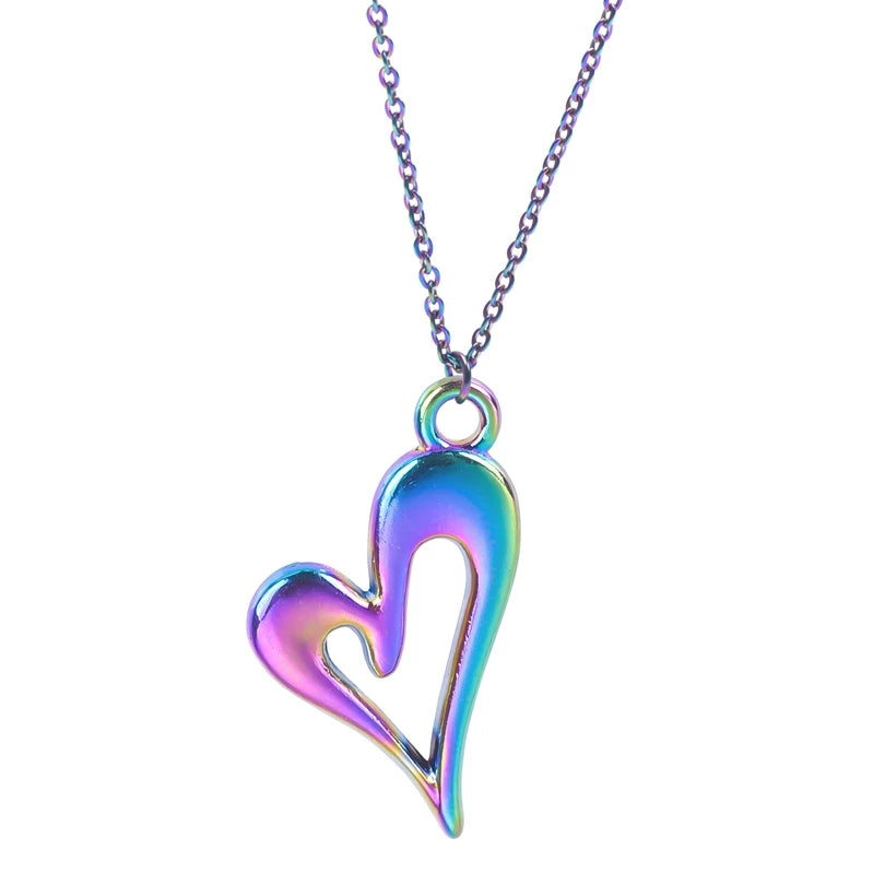 Adult's Multicolor Stainless Steel Imitation Necklaces