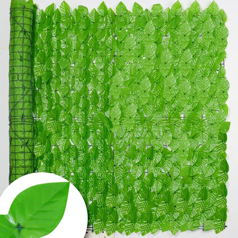 6PCS Outdoor Artificial Silk Green Non-Flowering Polyester IVY Garland Plants