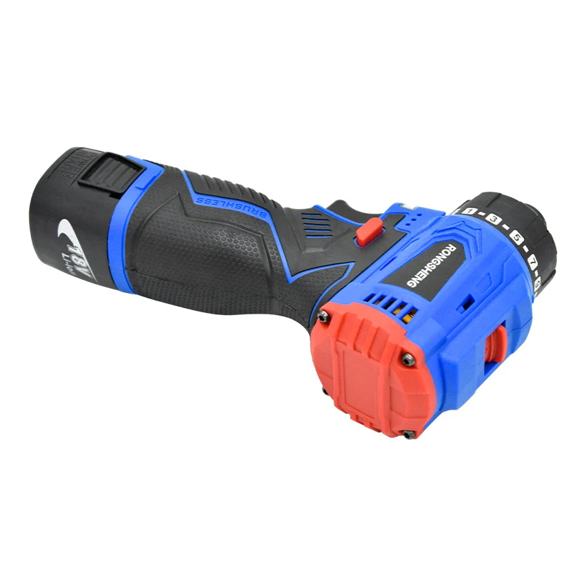 16.8V Brushless Screwdriver Driver Lithium Electric Drill Charging Hand Drill Screwdriver Electric Tool Torque Drill