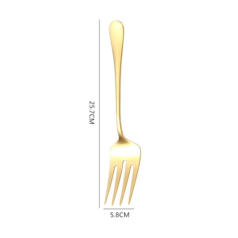 Kitchen Durable Stainless Steel BBQ Cooking Tongs/Colors-Gold/Black/Silver