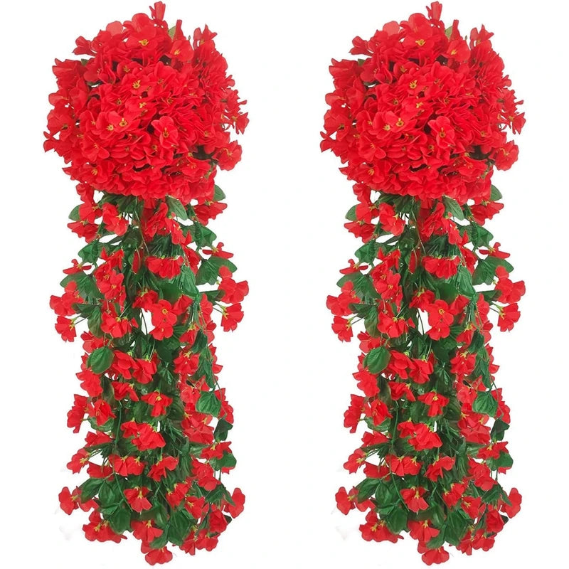 Artificial Silk Bouquet Begonia Peony Plants/Colors-Beige/Red Rose/Pink/Red/White/Light Pink/Purple/Burgundy