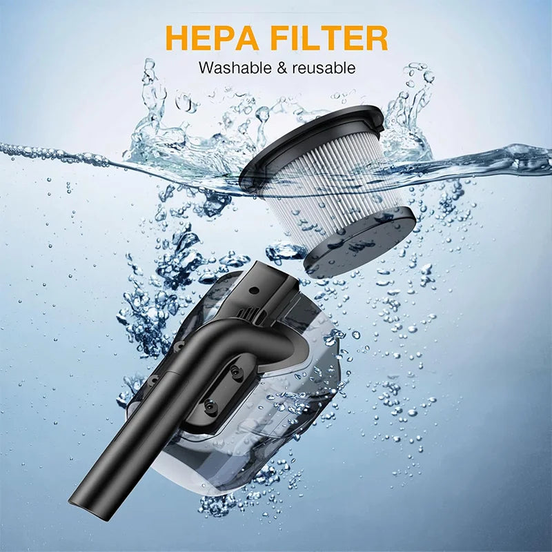 Electric Goddess Cordless Handheld Vacuum Cleaner Brushless Floor/Carpet/Car/Pet Hair Cleaning Tool For Dewalt 20V Battery 
