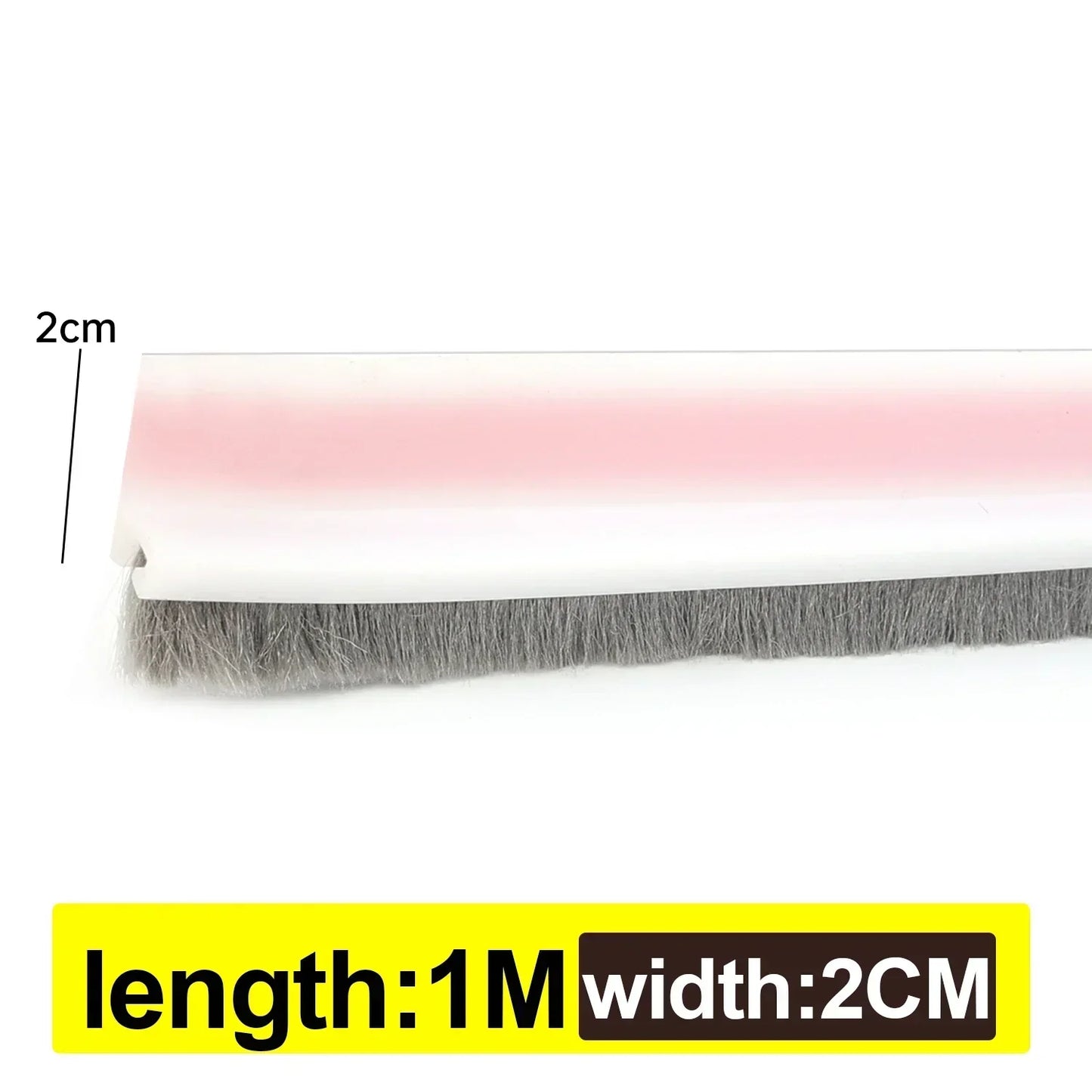 TPE Thermoplastic Elastomer Sound-Wind-Dust-Bug Proof Under Door Sweeps/Non-Self Adhesive/Colors-Brown/Gray/Black