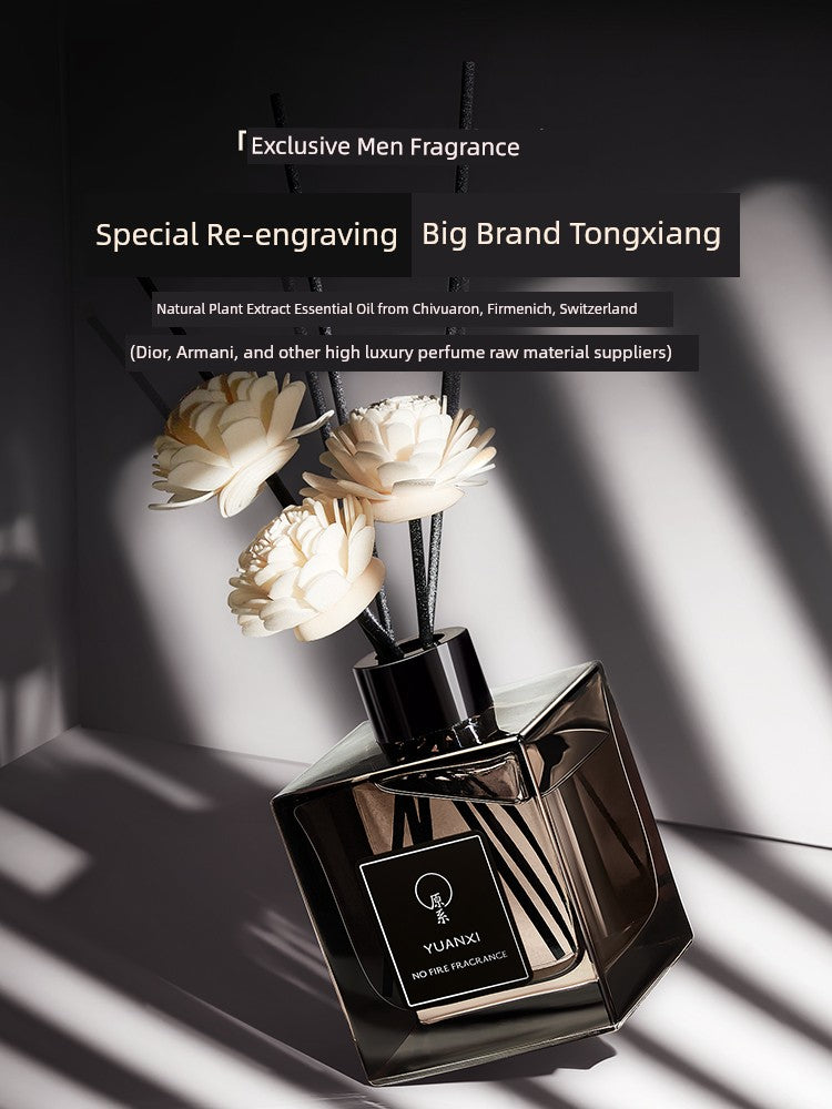 Men Square Shape Bottle Classic Long-Lasting Gulong Cologne Aromatherapy Fragrances Essential Oils Reed Diffusers