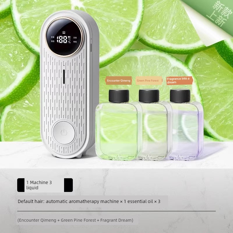 MIJIA 6 Different Plant Extracts Fragrances Fruit-Flowers-Spices Automatic Timing Long-Lasting Small Air Fresheners Aroma Diffusers/Colors-White/Purple/Clear/Gold/Geometric/Multicolor
