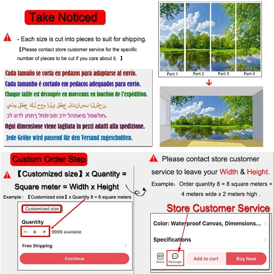 JIADOU Kids Modern Waterproof Canvas Customized Mural Pink 3D Cartoon Beautiful Pink Balloon Colorful Abacus Wallpaper/Colors-Pink/Multicolor/Paste Required