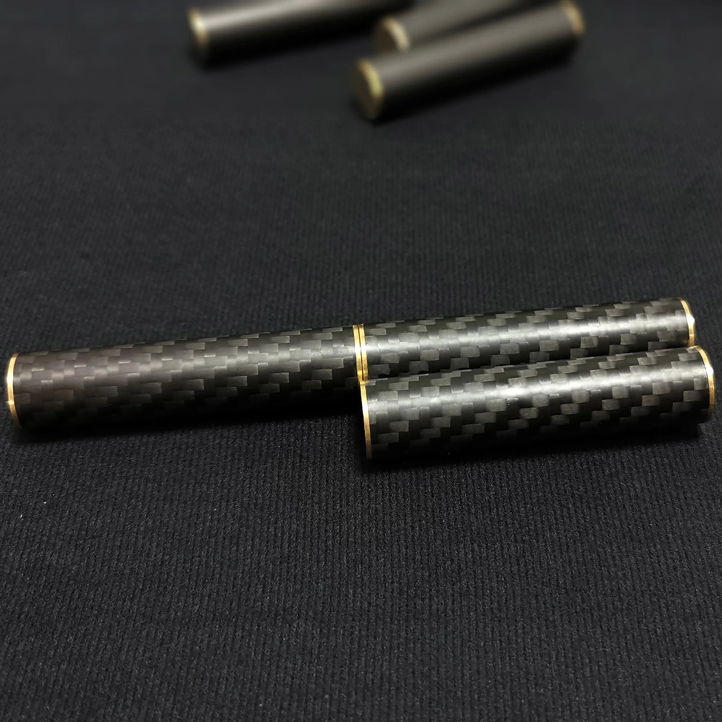 Young Adults Black Checkered Design Metal Magnetic Tri-Section Round Cylindrical Stick Rotating Fidget Toys/Ages: 13-!8 + Years Older