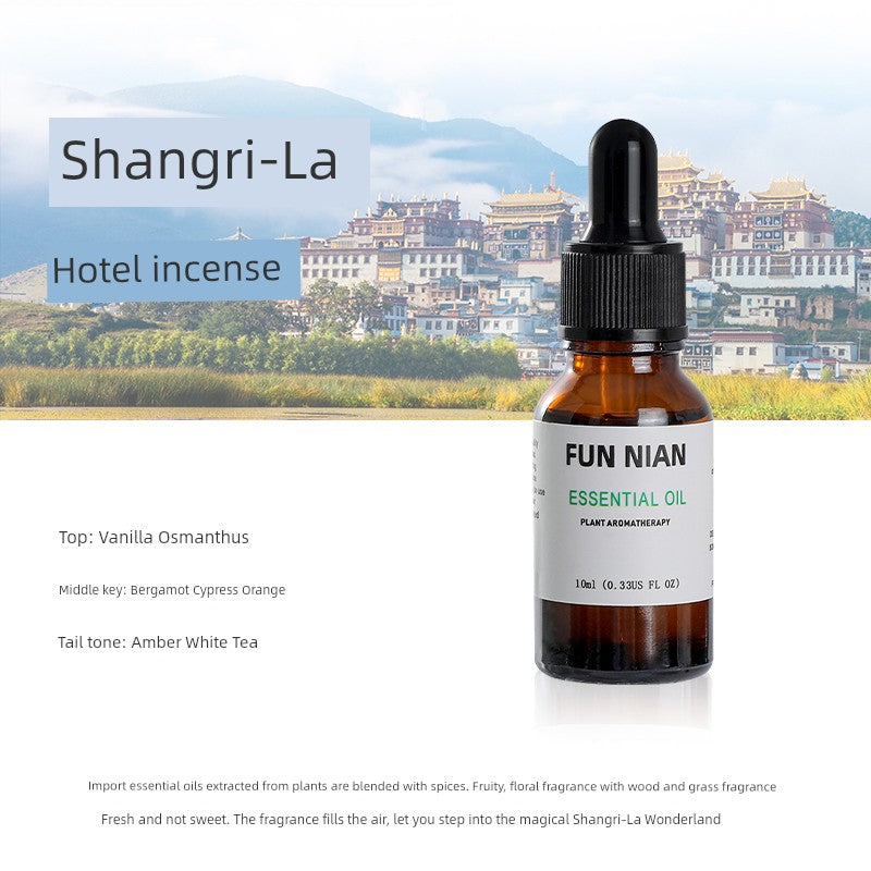 Fun Nian Water-Soluble Plant Aromatherapy Essential Oil Bottle Cap Dropper Design For Humidifier/Colors-Black/Brown/White/Blue/Multicolor