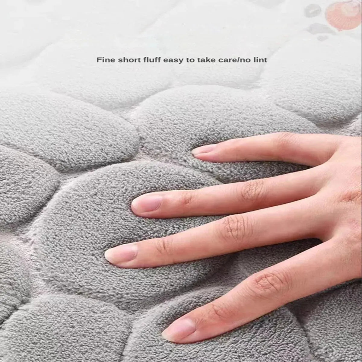 Kitchen Soft Pebble Cobblestone Design Polyester Kitchen Rugs/Colors/White/Gray/ Black/Blue/Multicolor/ Beige/ Brown/Hand Wash