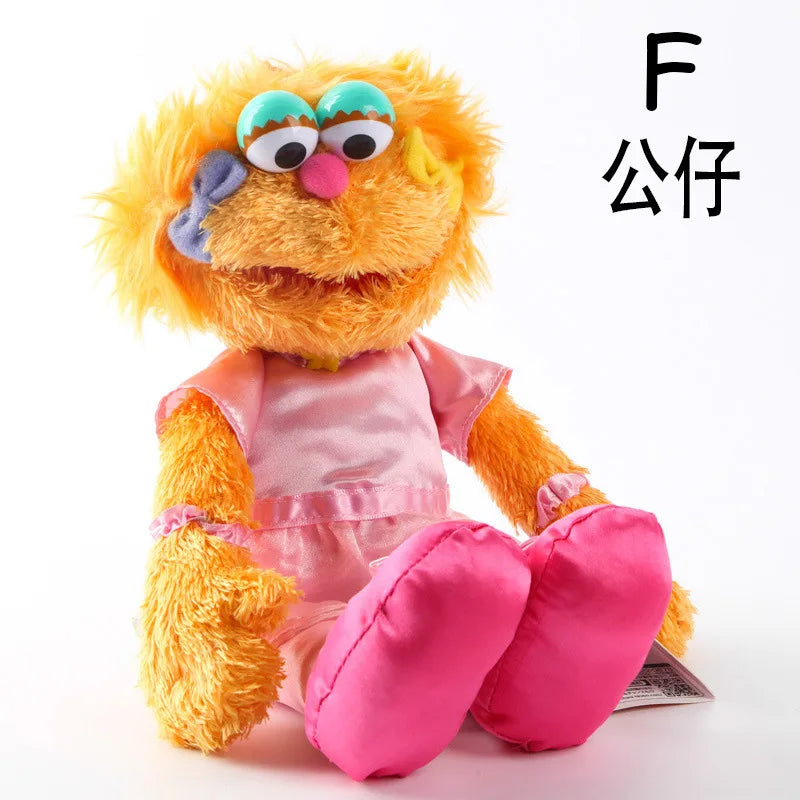 No-EN-Name-Null TV-Movie The Original Sesame Street Soft Plush Cotton Polyester Fabric Multicolor Stuffed Animals Toys/Ages: All Ages/3-18 Years Old-Adults/Colors-Multicolor/Red/Striped/Orange/Blue/Green/Yellow